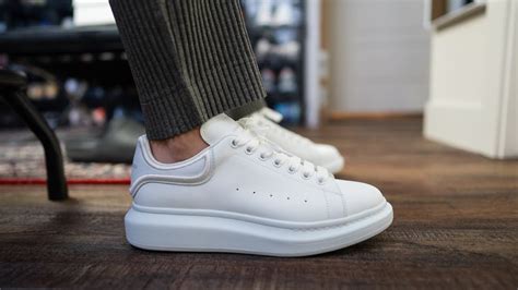 alexander mcqueen oversized sneaker fit.